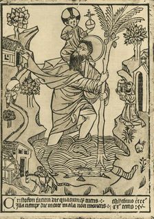St. Christopher. 1423 1915. Creator: Unknown