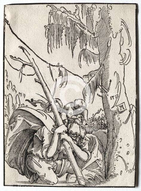 St. Christopher, 1513. Creator: Albrecht Altdorfer (German, c. 1480-1538).