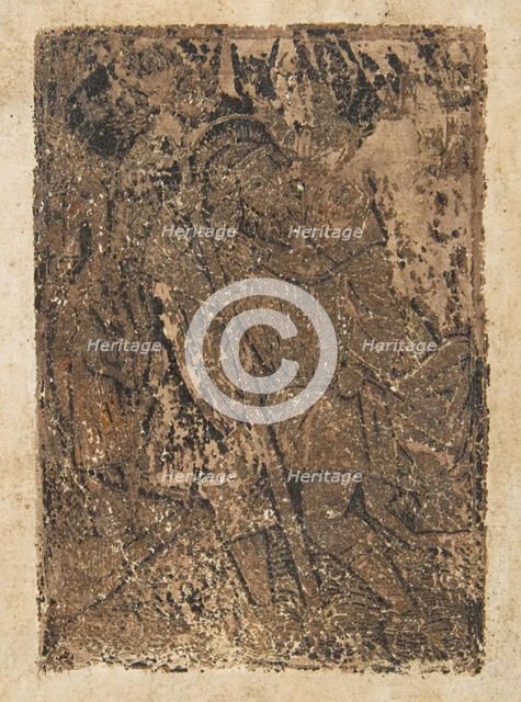 St. Christopher (Schr. 2839m), 15th century., 15th century. Creator: Anon.