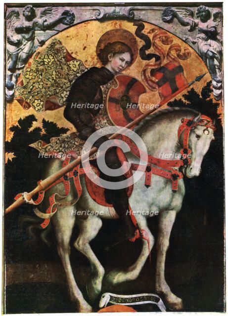 'St Chrisogonus', 15th century, (1933). Artist: Michele Giambono