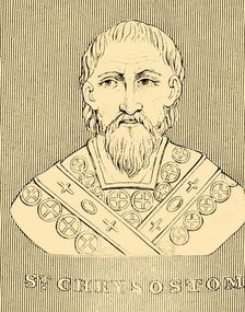 St. Chrysostom (c349-407), 1830. Creator: Unknown