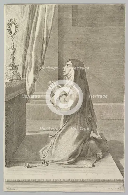 St. Claire, 1667. Creator: Claude Mellan.