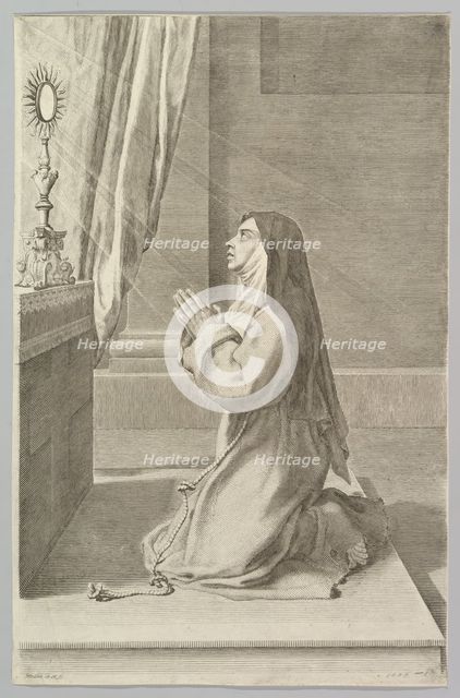 St. Claire, 1667. Creator: Claude Mellan.