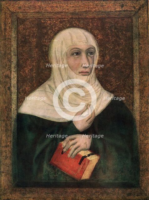 'St Clara', 1365-1367 (1955). Artist: Master Theodoric