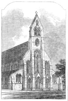 St. Clement's Church, Barnsbury, 1865. Creator: Unknown