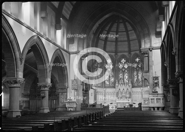 St Clement's Church, Chapeltown Road, Sheepscar, Leeds, 1942. Creator: George Bernard Wood.