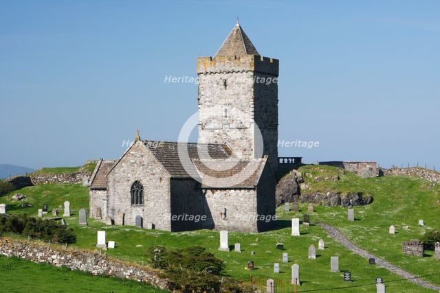 St Clement's Church, Rodel, Isle of Harris, Outer Hebrides, Scotland, 2009. Creator: Peter Thompson.