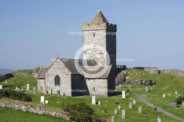 St Clement's Church, Rodel, Isle of Harris, Outer Hebrides, Scotland, 2009.