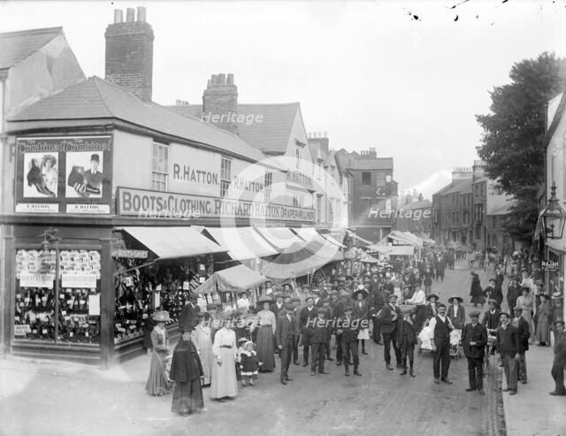 St Clements Street, Oxford, Oxfordshire, 1910. Artist: Henry Taunt