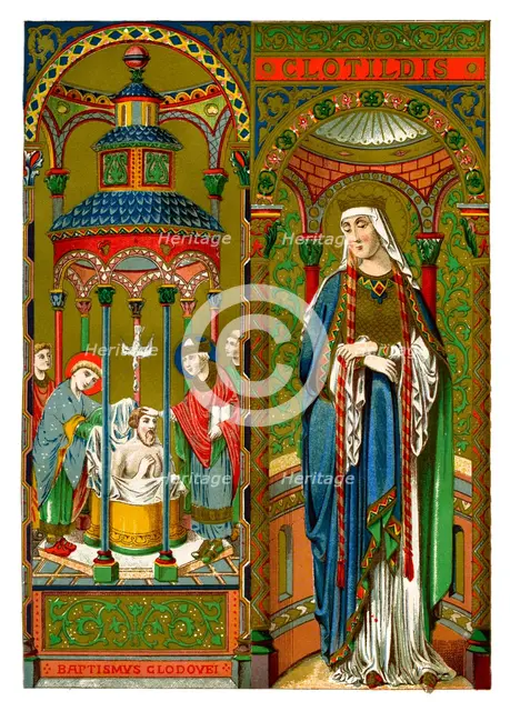 St Clotilda, 1886. Artist: Unknown