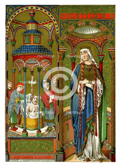 St Clotilda, 1886. Artist: Unknown