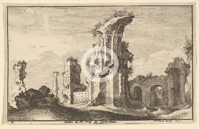 St. Croix de Jerusalem, 1650. Creator: Wenceslaus Hollar.