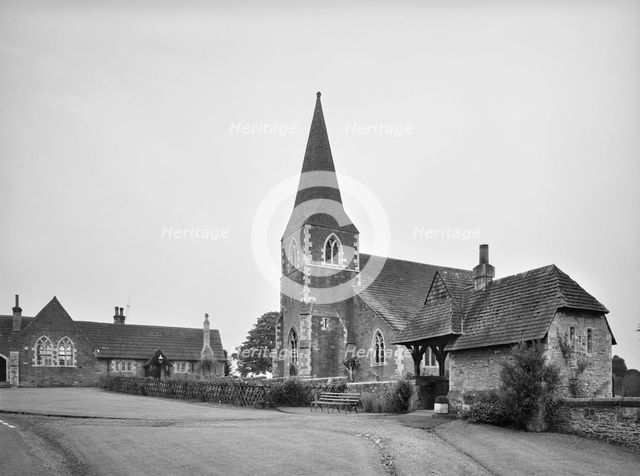 St Cuthbert's Church, Church Lane, Sessay, North Yorkshire, 1966. Artist: Gordon Barnes.