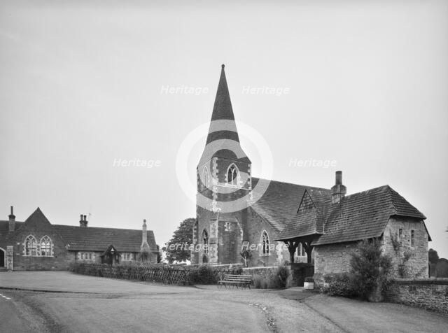 St Cuthbert's Church, Church Lane, Sessay, North Yorkshire, 1966. Artist: Gordon Barnes.