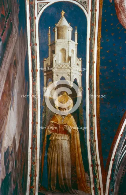 'St Ambrose', mid 15th century. Artist: Fra Angelico