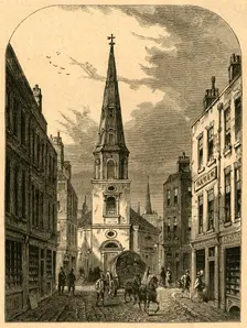 St. Antholin's Church, Watling Street (1868) (1897). Creator: Unknown