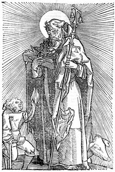 St Anthony the Great, Egyptian aesthetic. Creator: Unknown