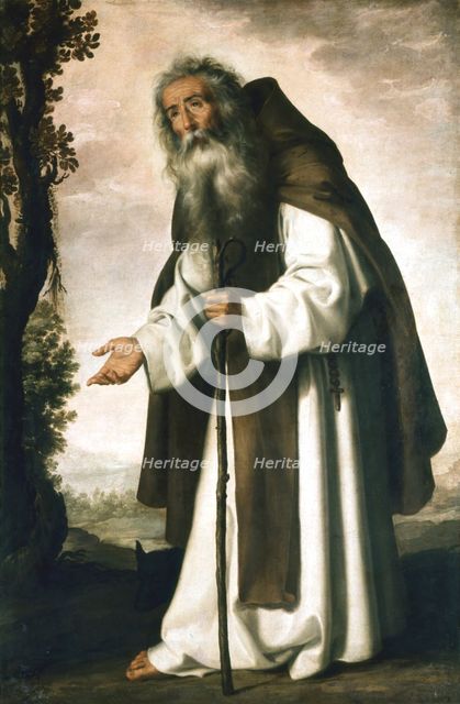 'St Anthony', c1618-1664. Artist: Francisco de Zurbaran