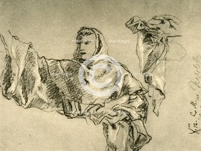 'St. Anthony of Padua', c1755, (1928). Artist: Giovanni Battista Tiepolo.