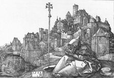 St. Anthony Reading 1519, (1906). Artist: Albrecht Durer
