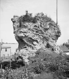 St. Anthony's Rock, St. Ignace, Mich., between 1900 and 1906. Creator: Unknown
