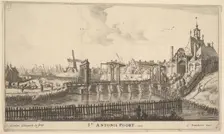 St. Antonis Poort, Amsterdam, mid-17th century. Creator: Reinier Zeeman