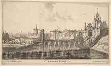 St. Antonis Poort, Amsterdam, mid-17th century. Creator: Reinier Zeeman