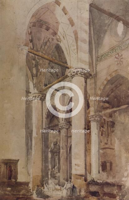 'St. Anastasia, Verona', 19th century, (1935). Artist: William Wood Deane.