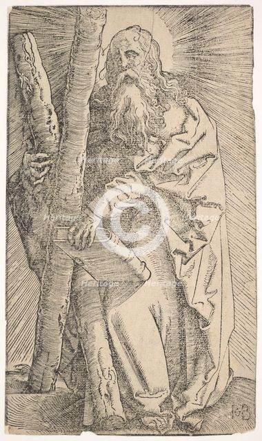 St. Andrew from Christ and the Apostles, 1519. Creator: Hans Baldung.