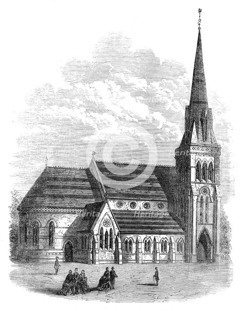 St. Andrew's Church, Ter Langton, 1869. Creator: Unknown.