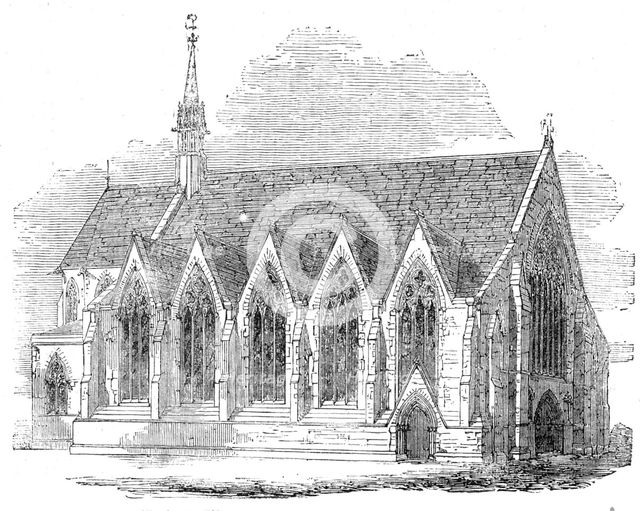 St. Andrew's New Church, Ashley-Place, Victoria-Street, 1854. Creator: Unknown.