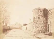 St. Andrews. The Abbey Wall, 1843-47. Creators: David Octavius Hill, Robert Adamson, Hill & Adamson
