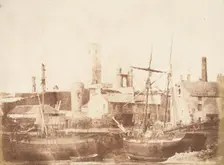 St. Andrews. The Harbor, 1843-47. Creators: David Octavius Hill, Robert Adamson, Hill & Adamson