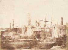 St. Andrews. The Harbor, 1843-47. Creators: David Octavius Hill, Robert Adamson, Hill & Adamson