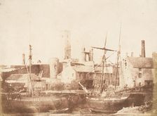 St. Andrews. The Harbor, 1843-47. Creators: David Octavius Hill, Robert Adamson, Hill & Adamson