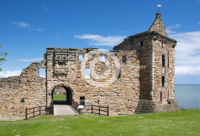 St Andrews Castle, Fife, Scotland, 2009. Creator: Peter Thompson.