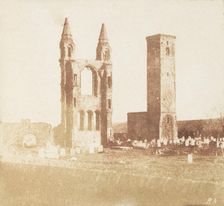 St. Andrews Cathedral, 1843-47. Creators: David Octavius Hill, Robert Adamson, Hill & Adamson