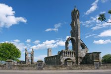 St Andrews Cathedral and St Rule's Tower, Fife, Scotland, 2009. Creator: Peter Thompson
