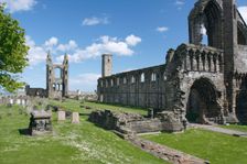 St Andrews Cathedral and St Rule's Tower, Fife, Scotland, 2009. Creator: Peter Thompson