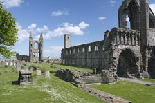 St Andrews Cathedral and St Rule's Tower, Fife, Scotland, 2009