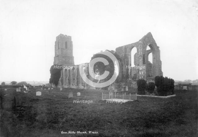 St Andrew's Church, Covehithe, Suffolk, 1890-1910. Artist: Unknown