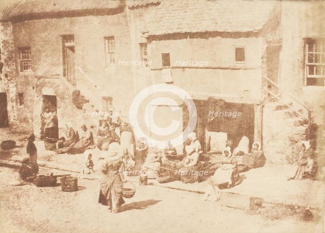 St. Andrews. North Street, Fishergate, 1843-47. Creators: David Octavius Hill, Robert Adamson, Hill & Adamson.
