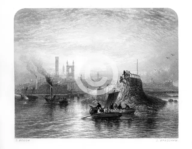 St Andrews, Scotland, 1870. Artist: S Bradshaw