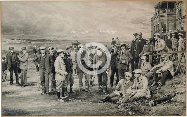 St. Andrews: Surviving Open Championship, 1905. Artist: Brown, James Michael (1843-1947)