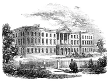 St. Ann's Royal Asylum, Brixton, 1857. Creator: Unknown