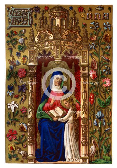 St Anne, 1886. Artist: Unknown