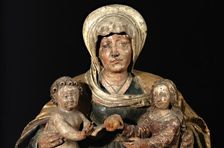 St Anne with the Virgin and Child, 1500-1550. Creator: Unknown