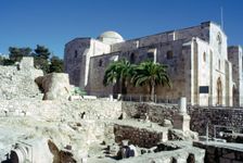 St Anne's Church, Jerusalem, Israel. Creator: Vivienne Sharp