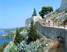 St Anne's Venetian Fortress, Sibenik, Croatia. Creator: Peter Thompson