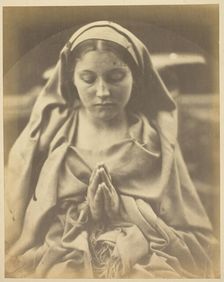 St. Agnes, 1864/65. Creator: Julia Margaret Cameron